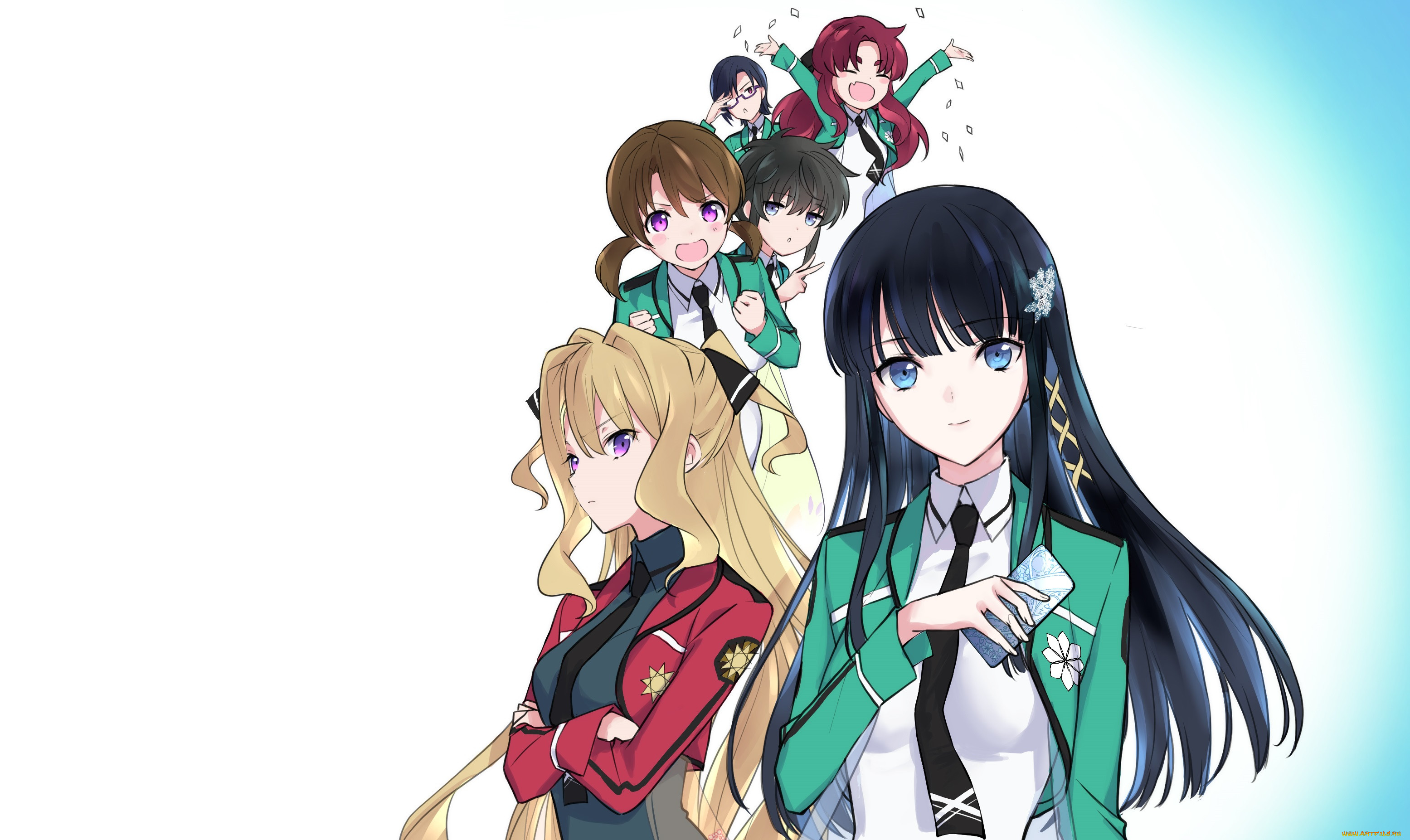 , mahouka koukou no rettousei, the, honor, student, at, magic, high, school